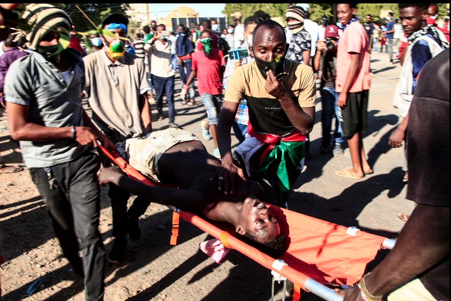 اصابة 178 متظاهر خلال احتجاجات السودان